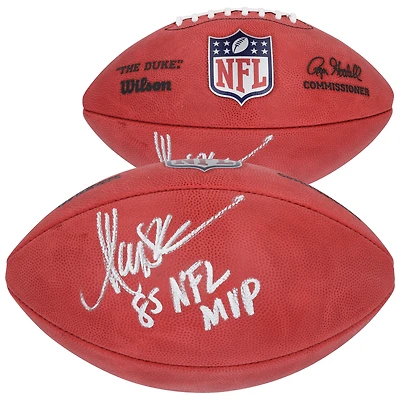 Marcus Allen Los Angeles Raiders Autographed Wilson Duke Full Color Football with "85 NFL MVP" Inscription