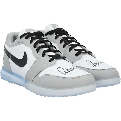 Aaron Judge New York Yankees Autographed Player-Issued White/ Jordan Brand Shoes from the 2024 MLB Season