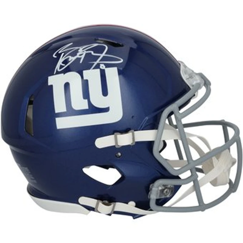 Brian Burns New York Giants Autographed Riddell Speed Authentic Helmet
