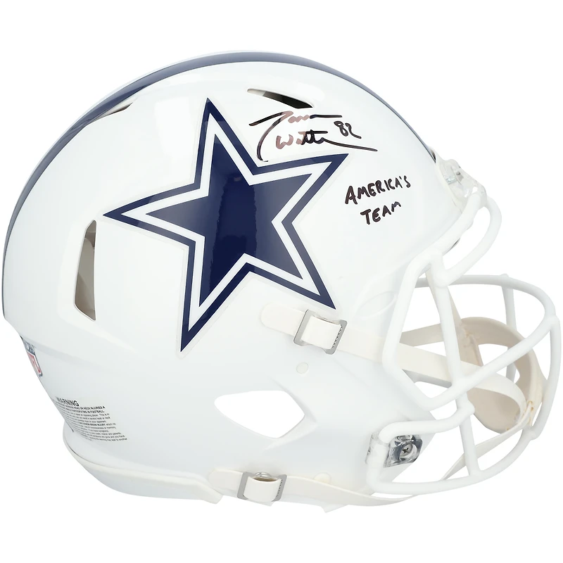 Jason Witten Dallas Cowboys Autographed Riddell 2022 Alternate Speed Authentic Helmet with "America's Team" Inscription