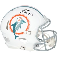Jaylen Waddle Miami Dolphins Autographed Riddell Tribute Speed Authentic Helmet