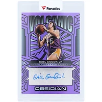 Gail Goodrich Los Angeles Lakers Autographed 2024-25 Panini Obsidian Volcanic Purple #VS-GGL #7/49 Card