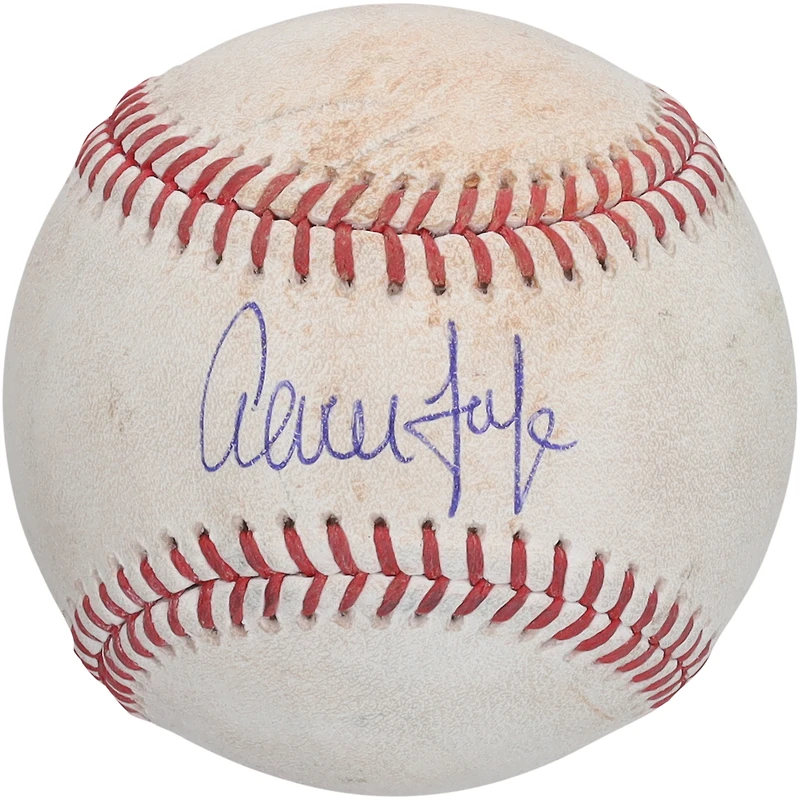 Aaron Judge New York Yankees Autographed Game-Used Baseball vs. Toronto Blue Jays on September 6, 2025 - Single