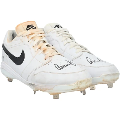 Aaron Judge New York Yankees Autographed Game-Used / Jordan Brand Cleats from the 2025 MLB Season