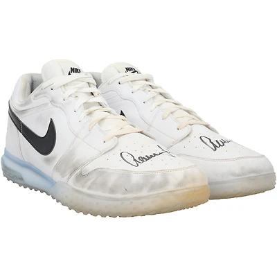 Aaron Judge New York Yankees Autographed Player-Worn Jordan Brand Shoes from the 2025 MLB Season