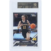 Syla Swords Michigan Wolverines 2025 Bowman University Now March Madness Black Label #5 BGS Authenticated 10 Card - 10,10,10,10 Subgrades