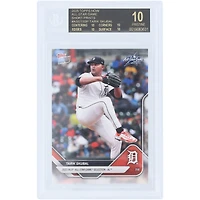 Tarik Skubal Detroit Tigers 2025 Topps Now 2025 MLB All-Star Game Selection - AL Short Print Black Label #ASG-TSSP BGS Authenticated 10 Card - 10,10,10,10 Subgrades