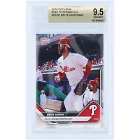 Bryce Harper Philadelphia Phillies 2025 Topps Now Road to Opening Day #OD-181 BGS Authenticated 9.5 Card
