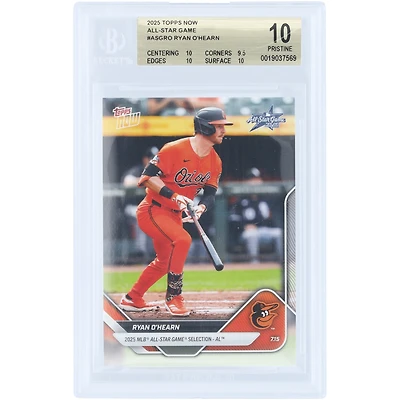 Ryan O'Hearn Baltimore Orioles 2025 Topps Now 2025 MLB All-Star Game Selection - AL #ASG-RO BGS Authenticated 10 Card - 10,9.5,10,10 Subgrades