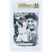 Andrew Vaughn Chicago White Sox 2025 Topps Now Lou Gehrig Day #LGD-AV BGS Authenticated 9.5 Card