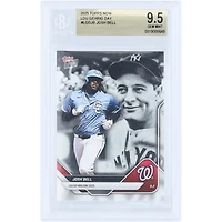 Josh Bell Washington Nationals 2025 Topps Now Lou Gehrig Day #LGD-JB BGS Authenticated 9.5 Card