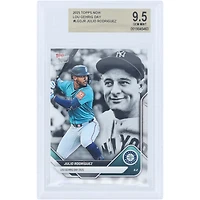 Julio Rodriguez Seattle Mariners 2025 Topps Now Lou Gehrig Day #LGD-JR BGS Authenticated 9.5 Card