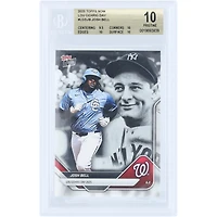 Josh Bell Washington Nationals 2025 Topps Now Lou Gehrig Day #LGD-JB BGS Authenticated 10 Card - 9.5,10,10,10 Subgrades