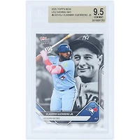 Vladimir Guerrero Jr. Toronto Blue Jays 2025 Topps Now Lou Gehrig Day #LGD-VGJ BGS Authenticated 9.5 Card