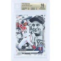 Royce Lewis Minnesota Twins 2025 Topps Now Lou Gehrig Day #LGD-RL BGS Authenticated 10 Card - 9.5,10,10,10 Subgrades