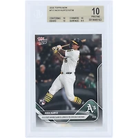 Nick Kurtz Athletics 2025 Topps Now 493-Foot Grand Slam is Longest in Statcast History #711 BGS Authenticated 10 Rookie Card - 10,10,10,9.5 Subgrades