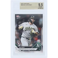 Nick Kurtz Athletics 2025 Topps Now 1st Rookie in MLB History with a Four-Homer Game #464 BGS Authenticated 9.5 Rookie Card