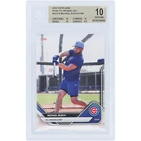 Michael Busch Chicago Cubs 2025 Topps Now Road to Opening Day #OD-210 BGS Authenticated 10 Card - 10,10,10,9.5 Subgrades