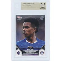 Estêvão Chelsea 2025-26 Topps Now Brazilian Wonderkid Makes PL Debut #6 BGS Authenticated 9.5 Rookie Card