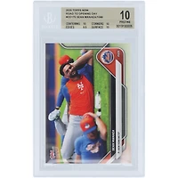 Sean Manaea New York Mets 2025 Topps Now Road to Opening Day #OD-175 BGS Authenticated 10 Card - 10,10,9.5,10 Subgrades