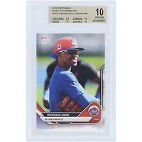 Francisco Lindor New York Mets 2025 Topps Now Road to Opening Day #OD-176 BGS Authenticated 10 Card - 9.5,10,10,10 Subgrades