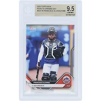 Francisco Alvarez New York Mets 2025 Topps Now Road to Opening Day #OD-178 BGS Authenticated 9.5 Card