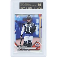 Francisco Alvarez New York Mets 2025 Topps Now Road to Opening Day Black Label #OD-178 BGS Authenticated 10 Card - 10,10,10,10 Subgrades