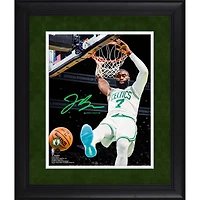 Jaylen Brown Boston Celtics Facsimile Signature Framed 11" x 14" Spotlight Photograph