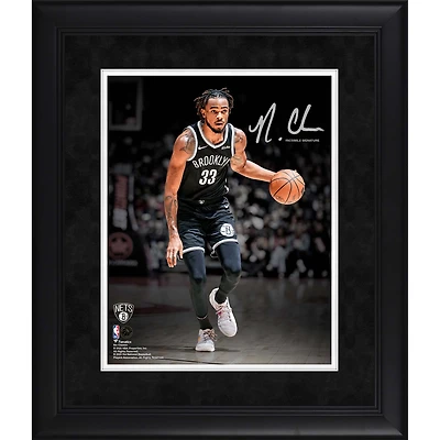 Nic Claxton Brooklyn Nets Facsimile Signature Framed 11" x 14" Spotlight Photograph