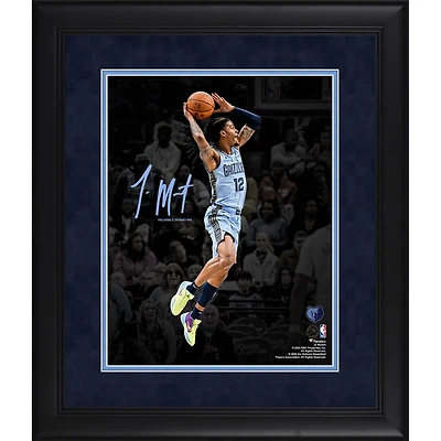 Ja Morant Memphis Grizzlies Facsimile Signature Framed 11" x 14" Spotlight Photograph