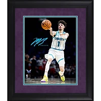 LaMelo Ball Charlotte Hornets Facsimile Signature Framed 11" x 14" Spotlight Photograph