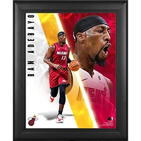 Bam Adebayo Miami Heat Framed 13" x 16" Radiance Collage