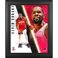 Kevin Durant Houston Rockets Framed 13" x 16" Radiance Collage