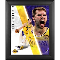 Luka Dončić Los Angeles Lakers Framed 13" x 16" Radiance Collage