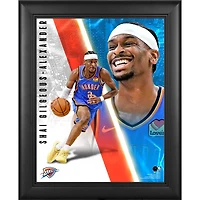 Shai Gilgeous-Alexander Oklahoma City Thunder Framed 13" x 16" Radiance Collage