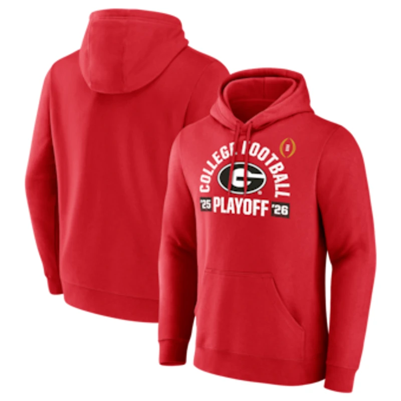 Men's Red Georgia Bulldogs 2025-26 College Football Playoff Touchdown Glory Hoodie