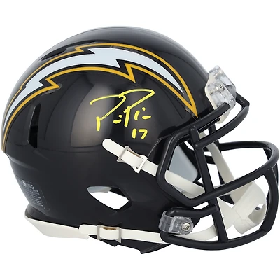 Philip Rivers San Diego Chargers Autographed Riddell 1988-2006 Throwback Speed Mini Helmet