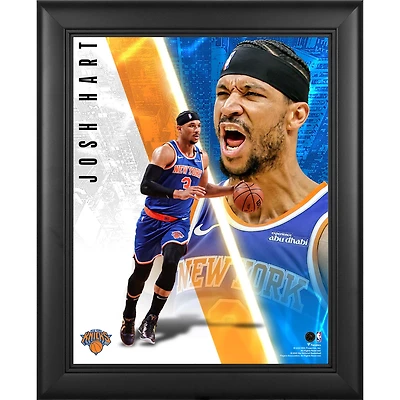 Josh Hart New York Knicks Framed 13" x 16" Radiance Collage