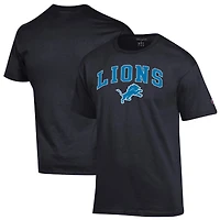 Men's Champion Detroit Lions Arch Over Logo T-Shirt