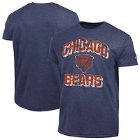 Men's Champion  Heather Navy Chicago Bears Ultimate Tri-Blend T-Shirt