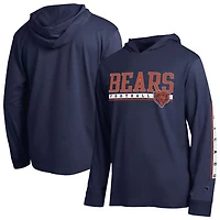 Men's Champion Navy Chicago Bears All Star Hooded T-Shirt