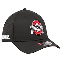 Men's New Era  Black Ohio State Buckeyes 39THIRTY M-Crown Stretch Hat