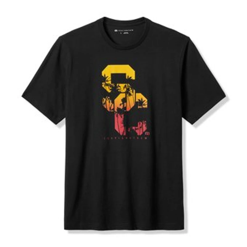 Men's TravisMathew  Black USC Trojans Rally Cry T-Shirt