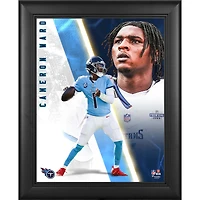 Cameron Ward Tennessee Titans Framed 13" x 16" Radiance Collage