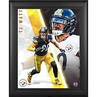 T.J. Watt Pittsburgh Steelers Framed 13" x 16" Radiance Collage