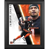 Ja'Marr Chase Cincinnati Bengals Framed 13" x 16" Radiance Collage