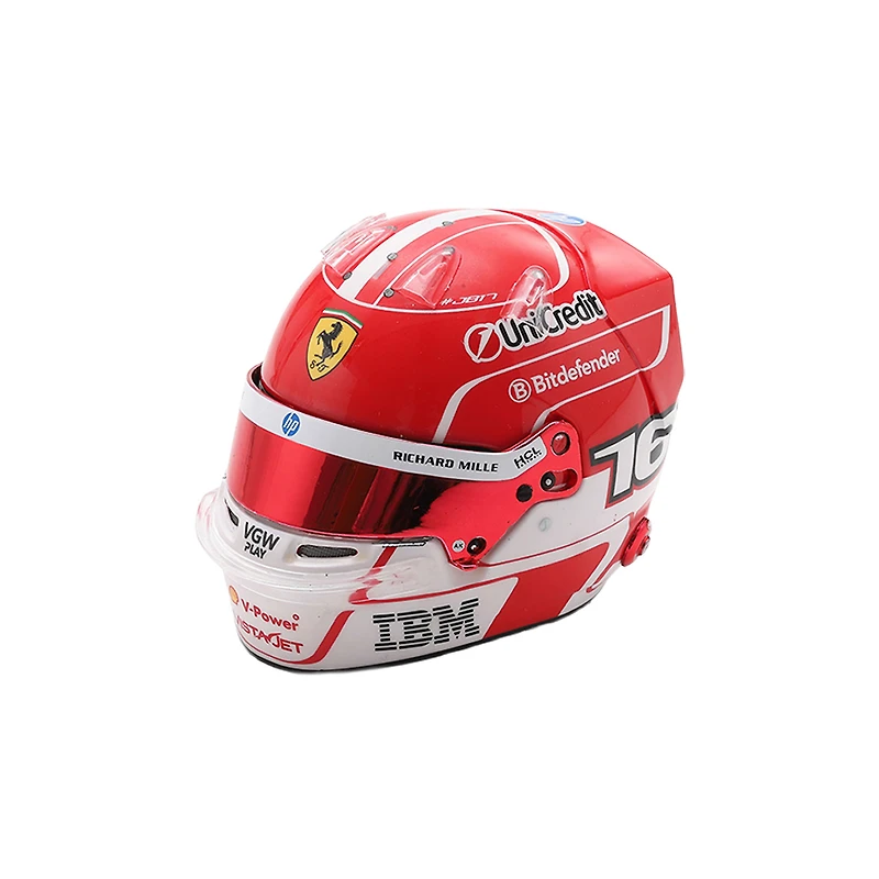 Spark Models Charles Leclerc Scuderia Ferrari 2024 Monaco Grand Prix Mini Helmet