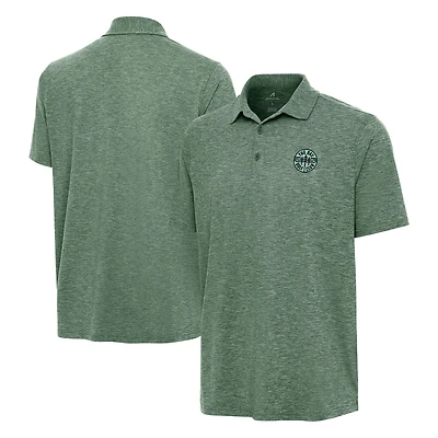Men's Antigua Hunter Green The Bay Golf Club Par 3 Polo