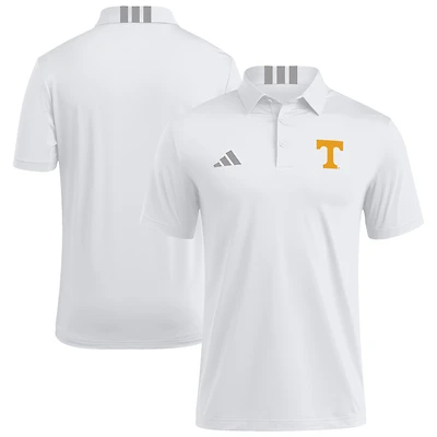 Men's adidas White Tennessee Volunteers AEROREADY Golf Polo