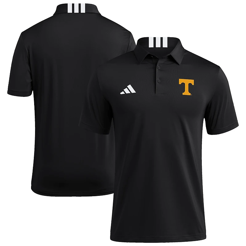 Men's adidas Black Tennessee Volunteers AEROREADY Golf Polo